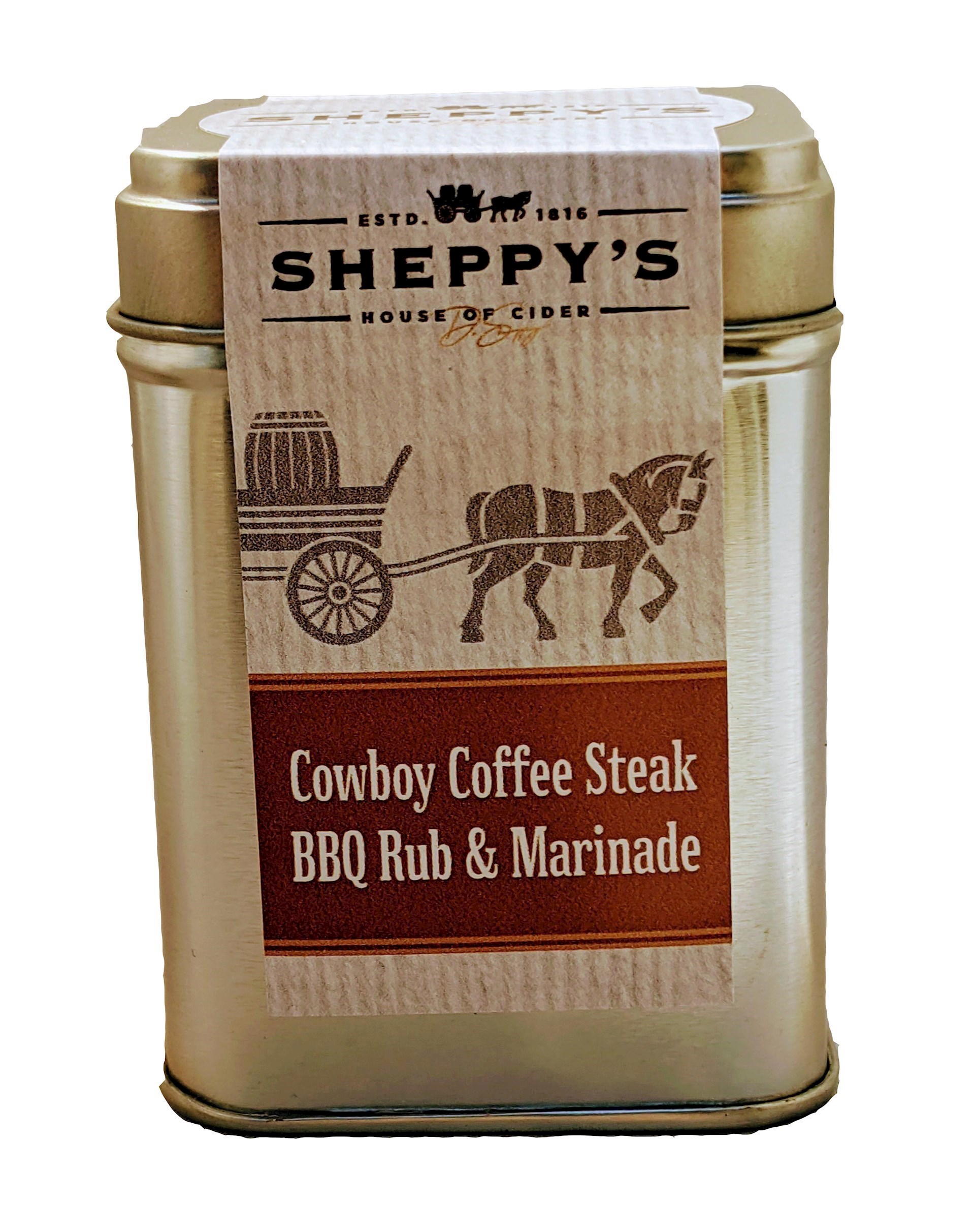 Sheppy's cowboy coffee steak BBQ rub