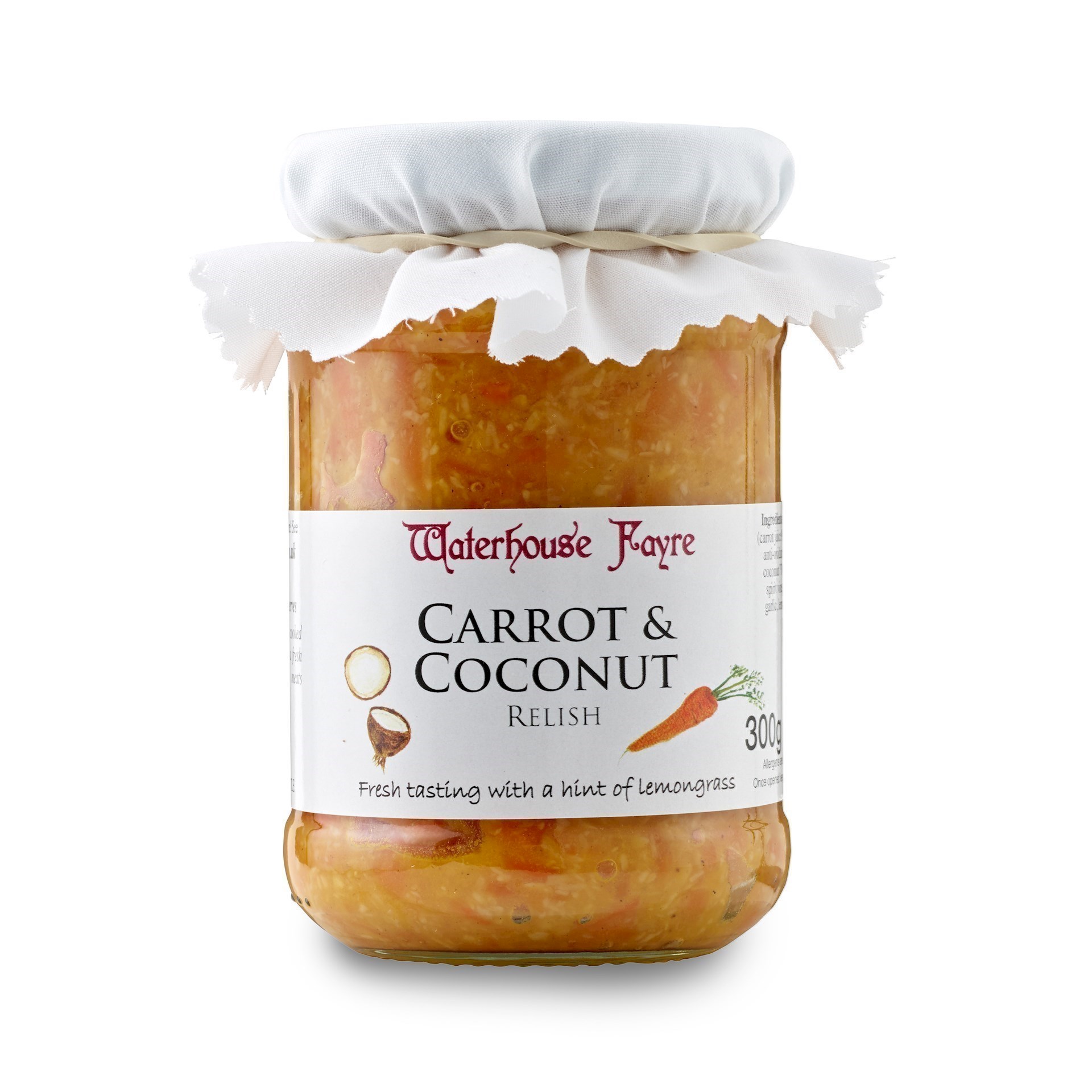 Waterhouse Fayre Carrot and Coconut Relish