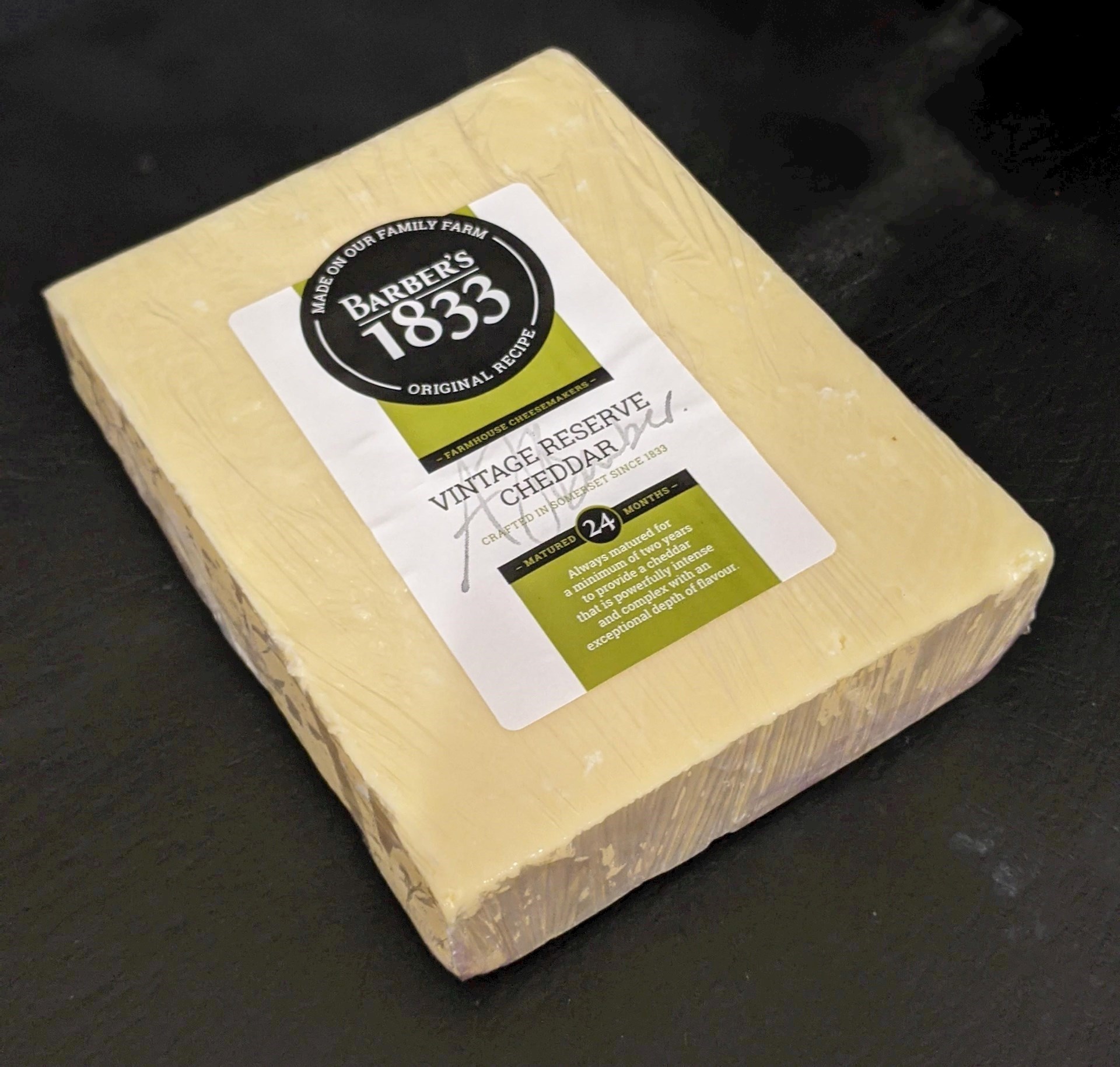 Barbers Cheddar Cheese