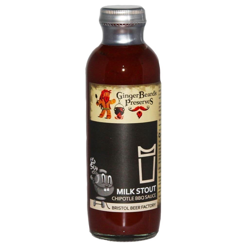 GingerBeard's Preserves Milk Stout, Chipotle BBQ Sauce
