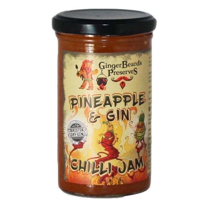 GingerBeard's Preserves Pineapple & Gin Chilli Jam