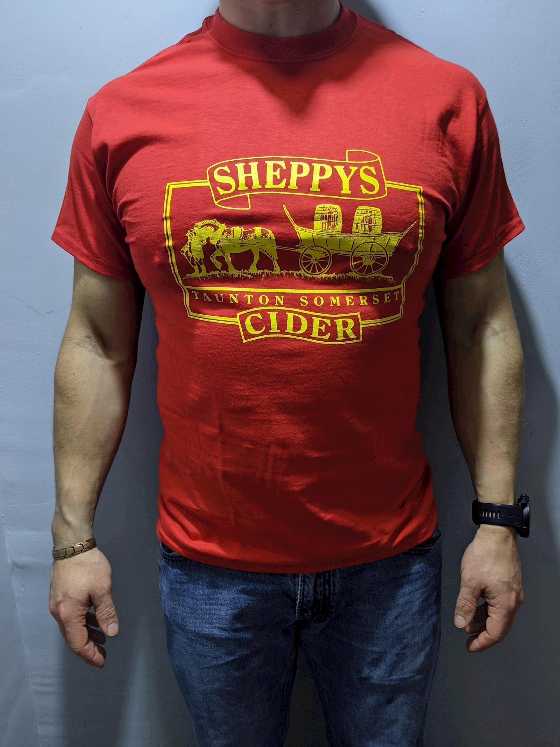 Sheppy's Old Logo T-shirt Red