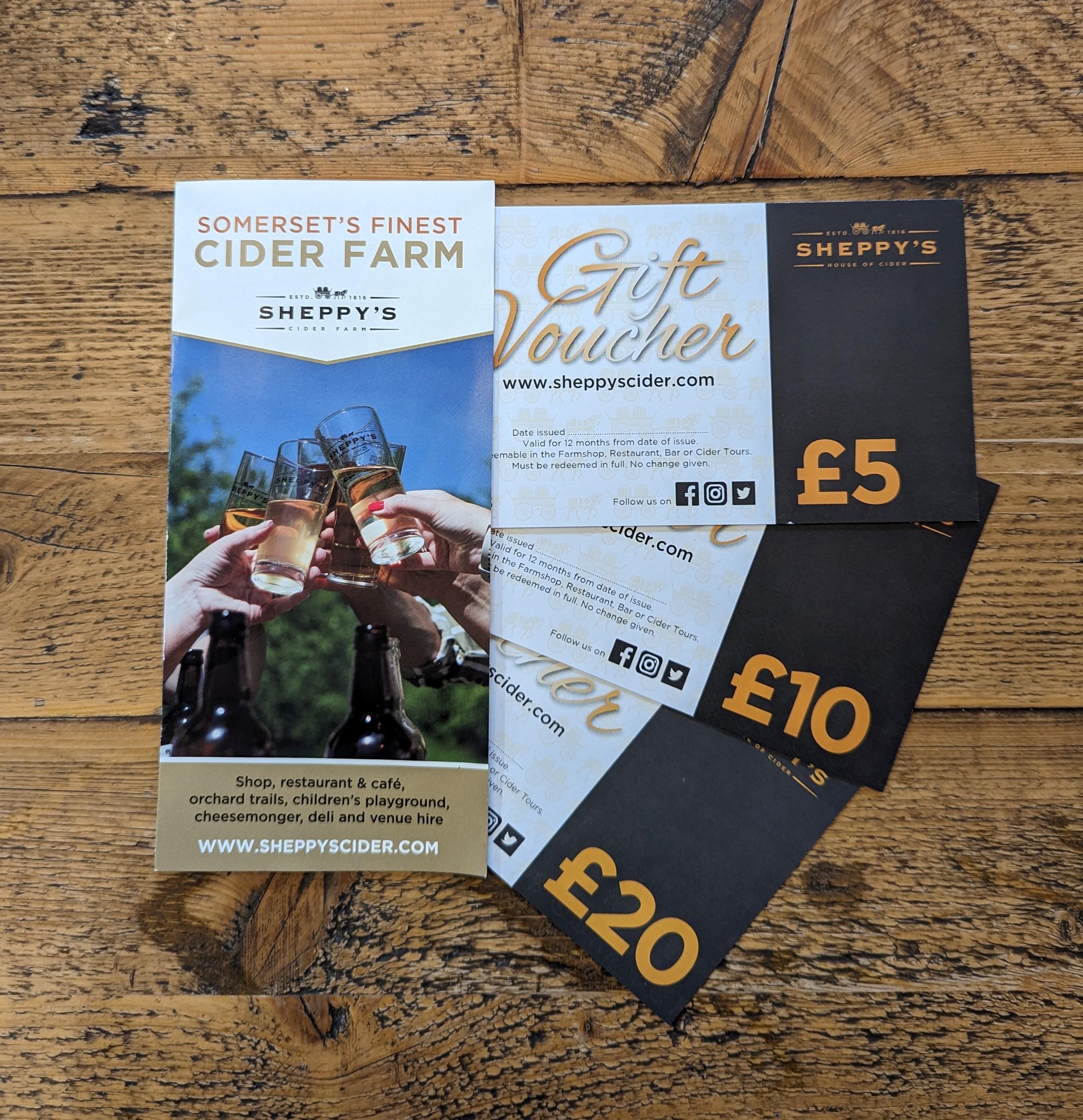 Sheppy's Gift Vouchers & Takeaway Picnics